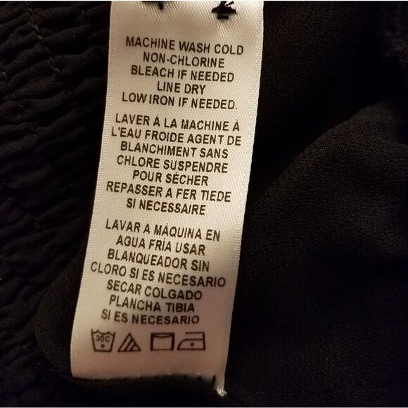 FRAME Ruffle Front Smocked Blouse - Picture 8 of 8